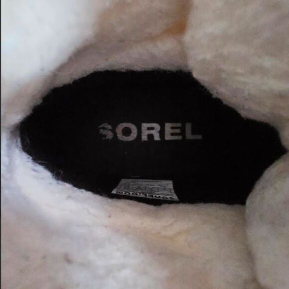 Sorel Boots Leather Tan Brown Out N About Plus Hiking Gorpcore Cabin Women's 6 - Picture 8 of 10